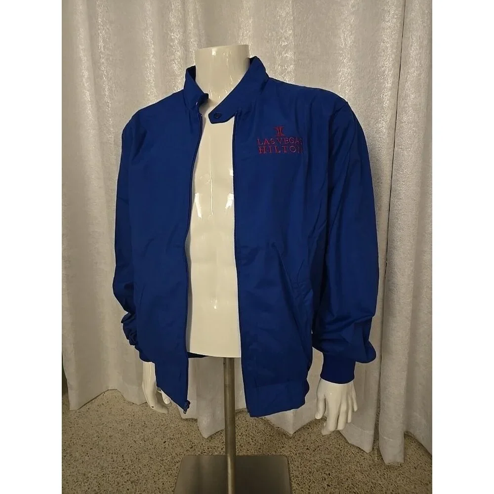 1987 Mike Tyson Las Vegas Thomas Boxing Deadstock Jacket SATIN Gloves VINTAGE XL - Picture 10 of 11